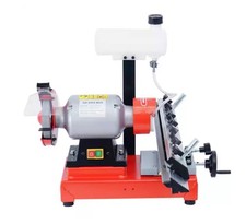 Small Bench Grinder Electric Sharpener Industrial Polisher with Guard Cover