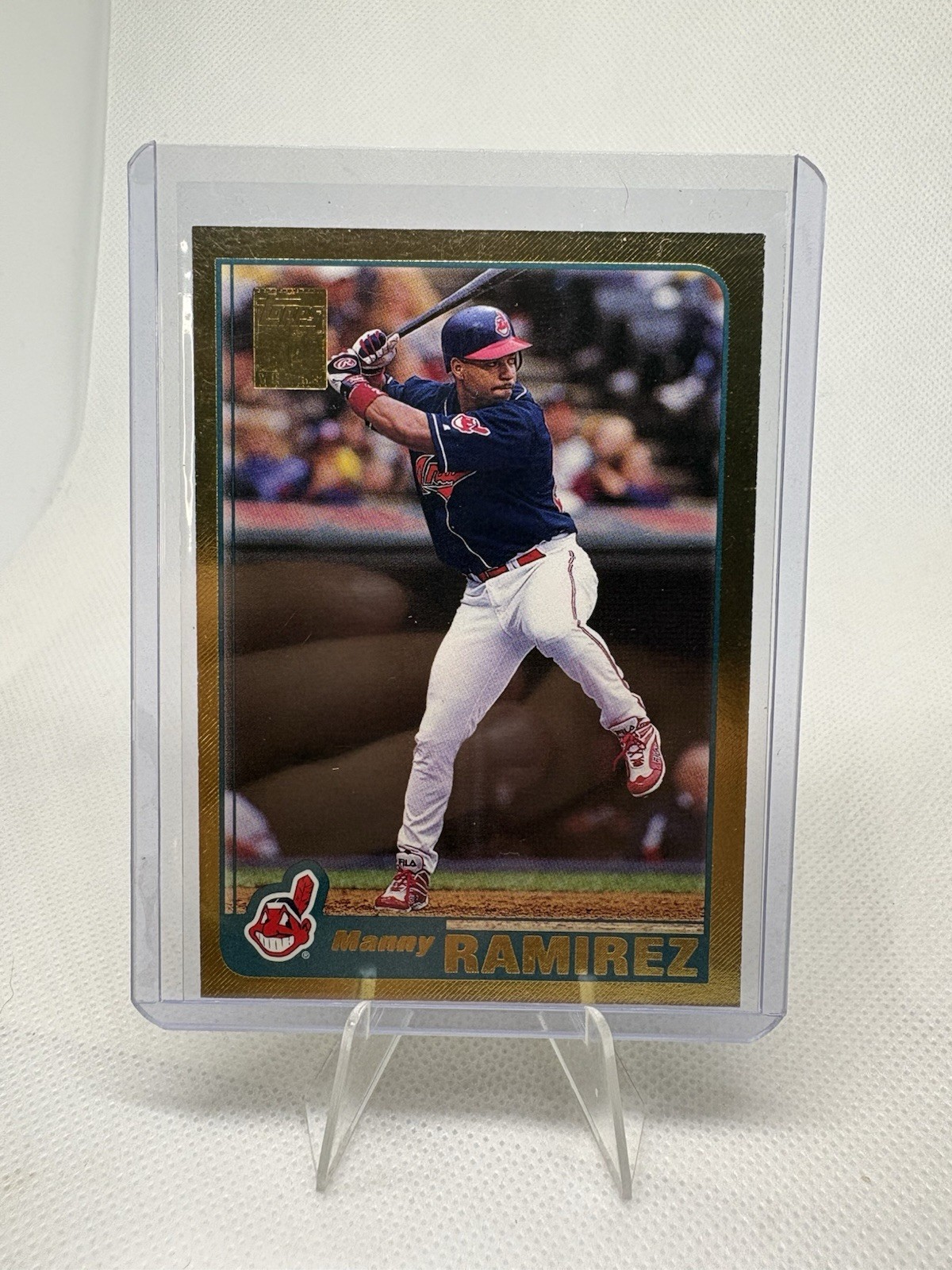 2001 Topps Manny Ramirez #90 Gold /2001