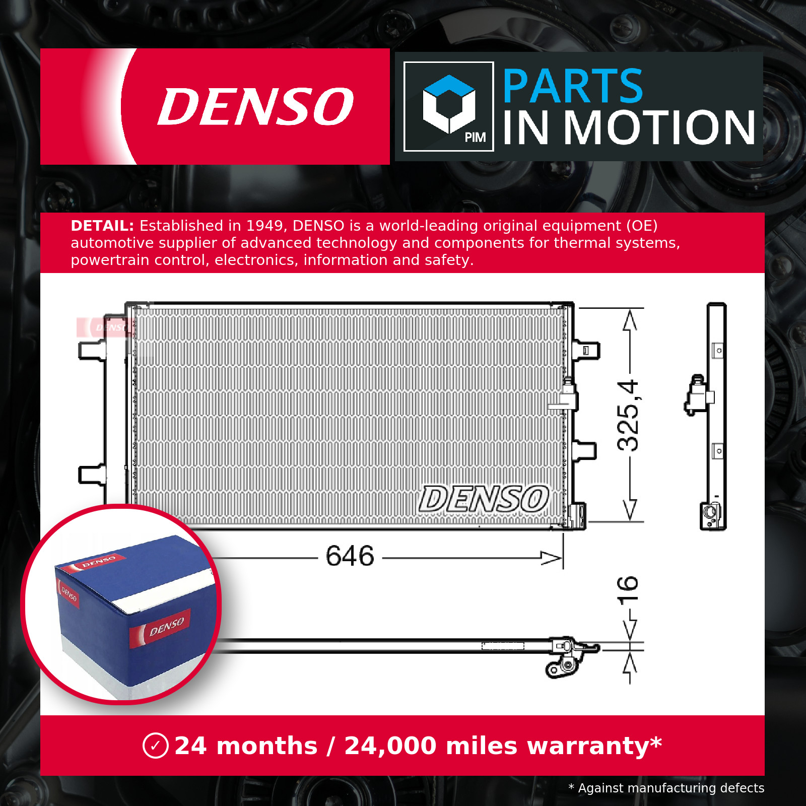 Denso Aircon Condenser DCN02041 - Image 22