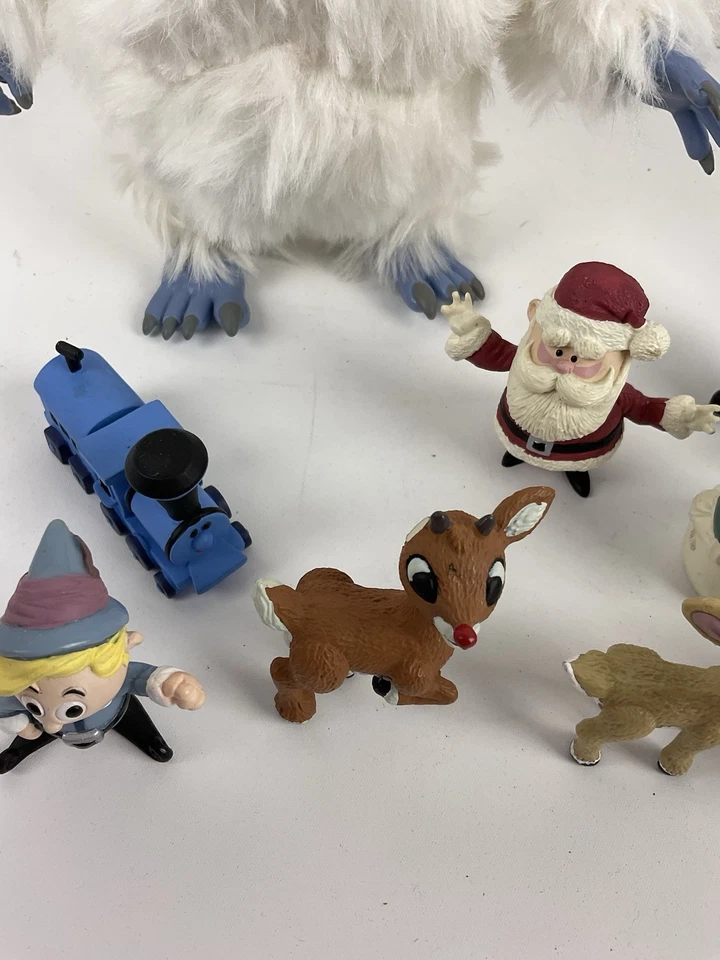 Rudolph the Island Of Misfit Toys Bumble and Friends 复古 12 件套雕像 — 第 2/4 张图片