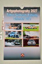 Talbot Sunbeam A4  Rallying Rallycar calendar 2027 Artgophotography