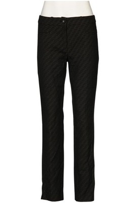 FOXS Stoffhose Damen Hose Pants Chino Gr. EU 38 Baumwolle Schwarz #fnh2brp
