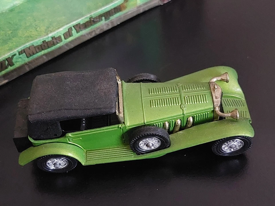 Mercedes Benz SS 1928 verte métal Matchbox models of Yesteryear N°Y16 ech 1/45 - Photo 3/4