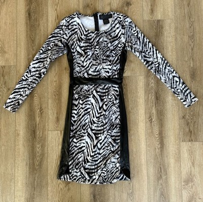 Kardashian Kollection Zebra Print Body Tight Fit Dress Sexy Small | eBay Kardashian Kollection Zebra Print Body Tight Fit Dress Sexy Small | eBay