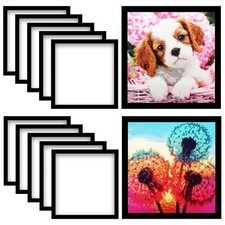 10 Pack Diamond Painting Frames Diamond Art Frames For 12x12in/30x30cm Diamond P