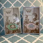Numbered Pair Of Separately Boxed Wooden & Faux Fur Raikes Bears