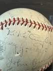 HOFer Kiki Cuyler Autographed Baseball PSA - 1945 Atlanta Crackers Team Signed