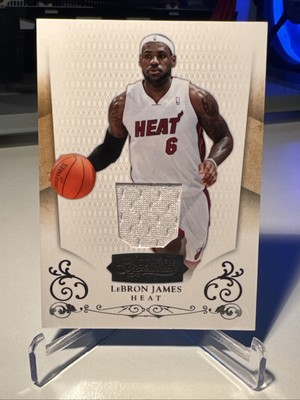 2010-11 Timeless Treasures LeBron James Game Worn Jersey Patch /99 #70 Heat