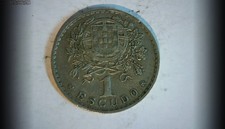Portugal 1945 1 Escudo Portuguese Republic 1 Escudo (female bust / coat of arms)