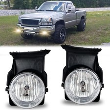 Fog Lights For 2003 2004 2005 2006 Gmc Sierra 1500 1500hd 2500 2500hd 3500