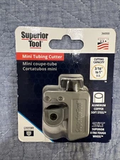 Superior Tool 36000 1" O.D. Mini Tubing Cutter, One Size, Multi
