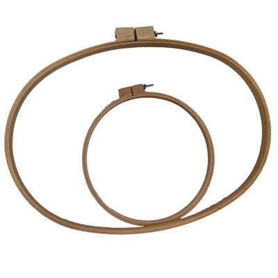 Edmund's Wooden Quilting Hoops Embroidery Frames Screw Tighten Set Large