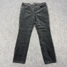 Pilcro High Rise Skinny Corduroy Pants Women's Size 30 Actual W31.5xL25.5 Gray