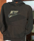 Boy's Sz L NIKE Camo Hoodie with Front Pouch Pocket — photo 1