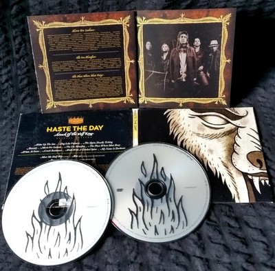 HASTE THE DAY - CD+DVD Attack Of The Wolf King Bonustracks+Live. TRACKED SHIPP.