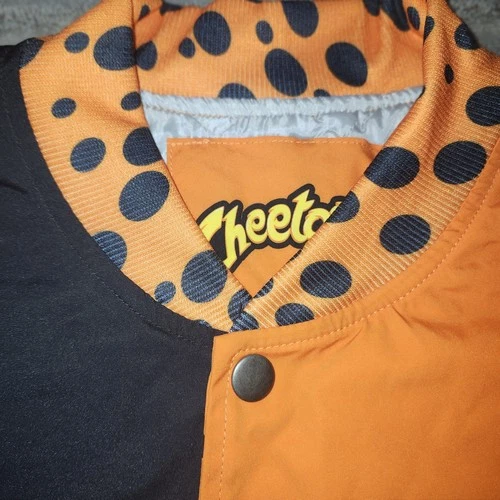 Cheetos Untouchable Cheesy Swag Bomber Jacket Size Large Unisex 2024 NIP image 3