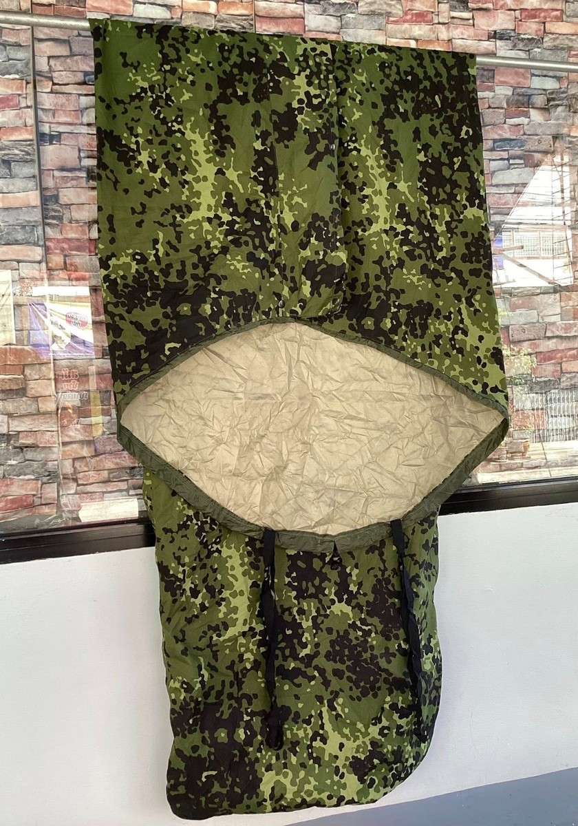Danish Army M84 Sleeping Bag Cover Bivy Sack Camouflage | eBay