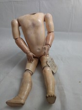 Antique 18" Kestner Marked Doll Body w/Replaced Lower Arms 2" Neck Germany c1900