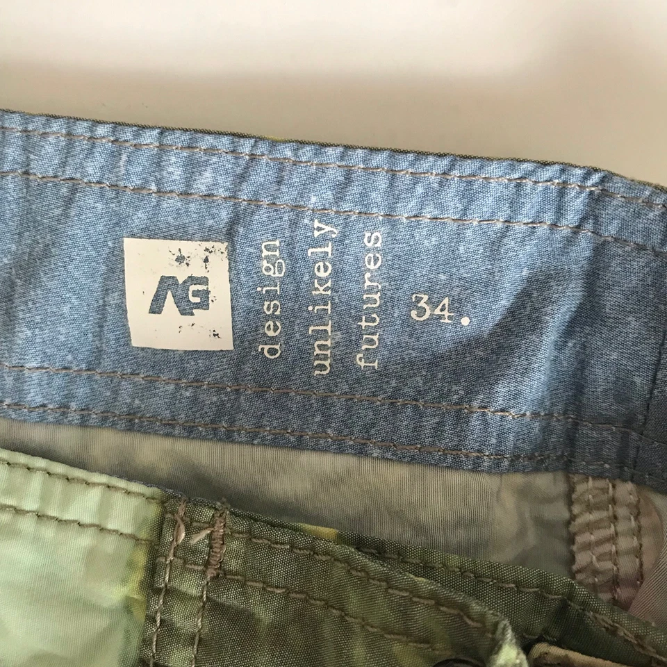 Pantalones Cortos de Tabla Analógicos 34 Para Hombres Surf Logo Bañador Retro Pin Up Años 50 Beach Resort Foto 3 de 4