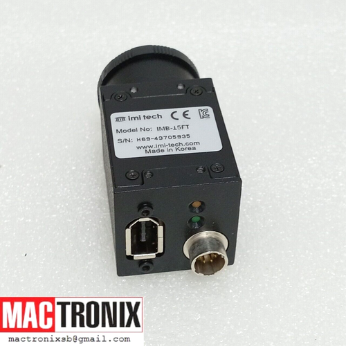 Imi Tech IMB-15FT IMB15FT Industrial Camera (New Condition) | eBay ...