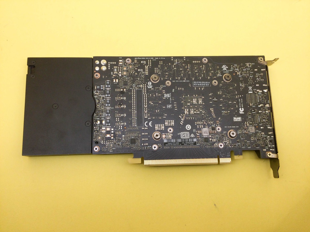 Nvidia Quadro RTX 4000 GDDR6 8GB PCIe Graphics Card | eBay