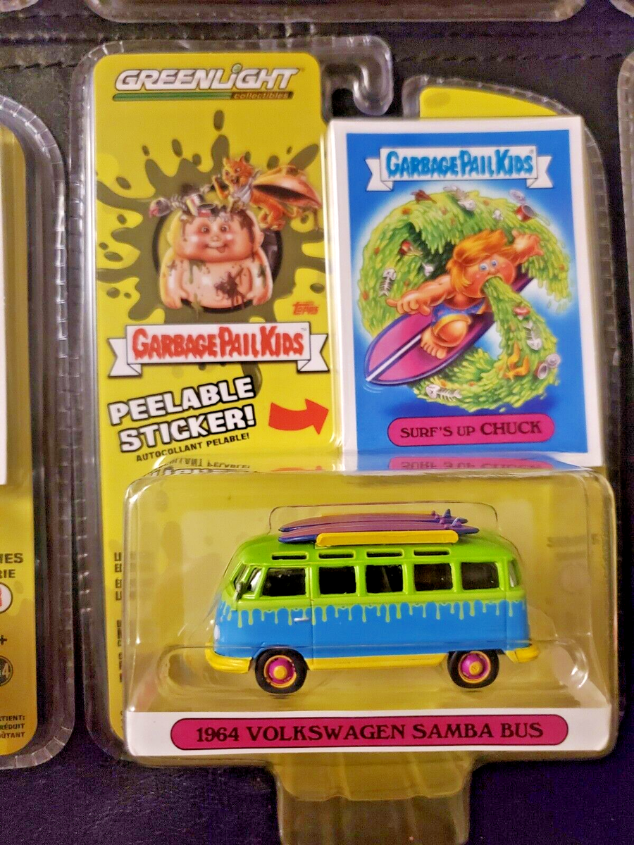 COMPLETE SET/LOT 6 Cars Garbage Pail Kids Greenlight Series