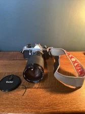 Pentax ME Super 35mm SLR Film Camera with Vivitar 28-200mm Lens