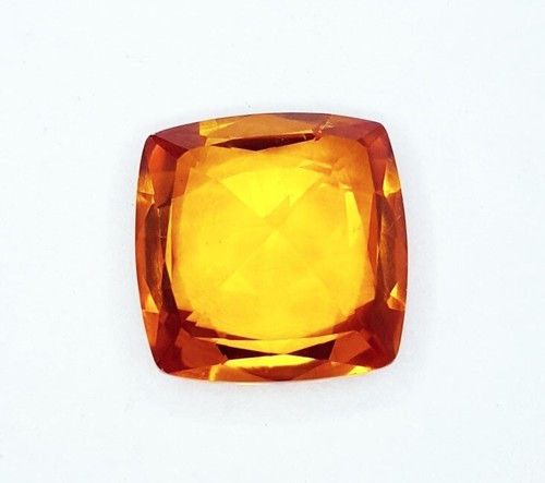 Loose Gemstone 9.27 Ct Natural Orange Sapphire Certified Ceylon Sapphire Gem - Picture 11 of 11