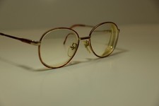 Vintage Guess GU281 Metal Round Eyeglasses Frames with Case