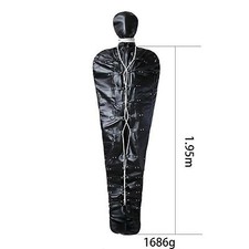 Camicia di forza mummia gioco Sadomaso estremo castità fetish maschera sarcofago