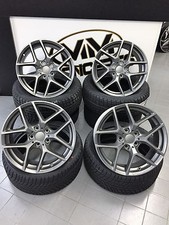 17 Zoll Borbet Y Felgen 7,5x17 et45 5x112 Titan Matt Alufelgen Gutachten ABE Alu