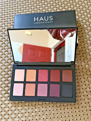 NEW HAUS LABORATORIES LADY GAGA GLAM ROOM NO 1 EYESHADOW PALETTE 10 SHADES FAME
