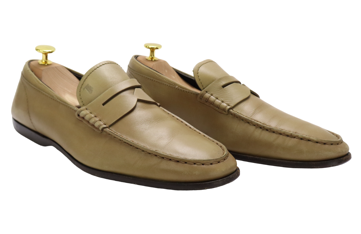 TOD\'S British Tan Leather Slip-on Loafer Tod main image 3