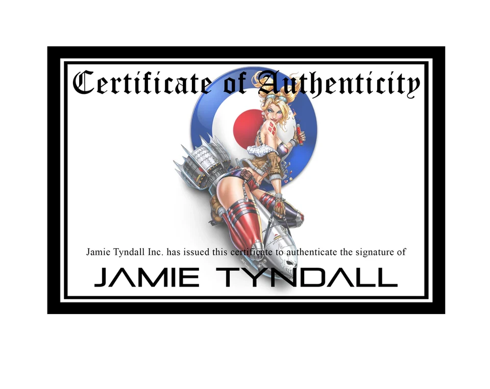 Jamie Tyndall PAPER COA