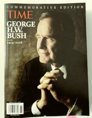 Time Magazine George H.W. Bush 1924-2018 Commemorative Edition 2019 M470
