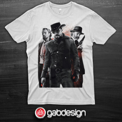 Django Tarantino Film TV T-Shirt - 100% Baumwolle