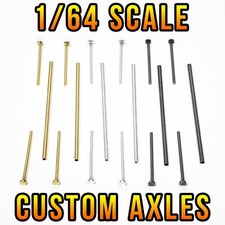 164 Scale Custom Adjustable Axles For Hot ..... Real Riders Wheels Rims Tires