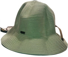 Sun N Sand Ladies Hat Snap Crush Pack Go Brim Extends SPF Natural Material Mint