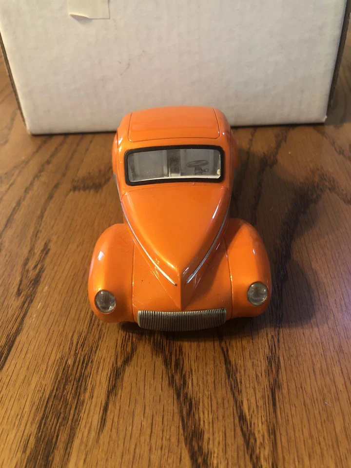 1941 Willys Coupe Coupe “Razrback” (1:24) RARE Orange Diecast, by Design Studio - Image 2 of 4