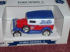 SPEC CAST 1920s FORD MODEL A PEPSI VAN 1/43 O Scale DIECAST METAL
