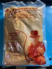 Indiana Jones Burger King Toy Set 2008 Kingdom Of The Crystal Skulls