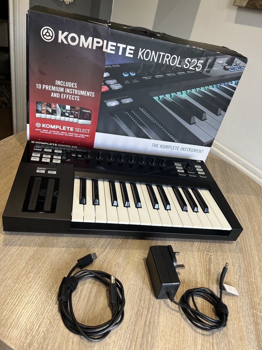 KOMPLETE KONTROL S25 MIDIキーボード Native Instruments (NI) KONTROL S25 MIDIキーボード 25鍵盤