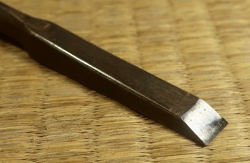 Butt Chisel / Oire Nomi / Japanese Carpentry / Vintage - Picture 4 of 12