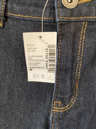 Childrens Place Boys Jeans Adjustable Waist Size 8 Blue Denim Pants Straight NWT - 第 4/6 張圖片