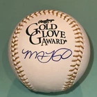 MICHAEL TAYLOR (Royals) Signed Official GOLD GLOVE Baseball Beckett (BAS)