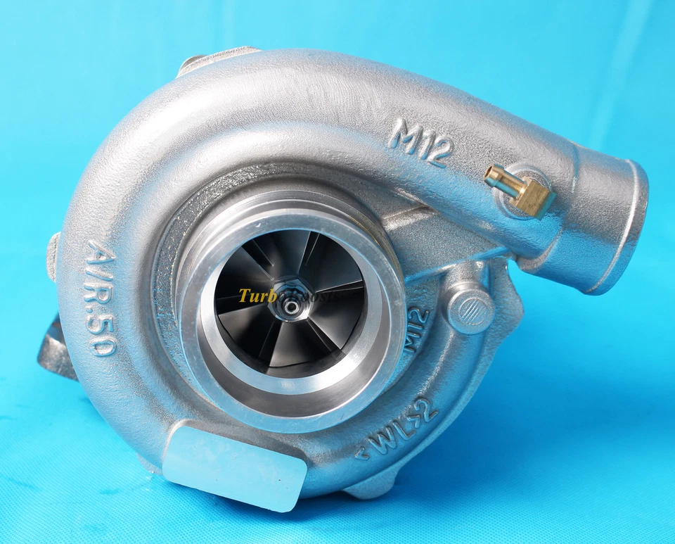 T3/T4 T3T4 T04E .63 A/R TURBINE 5 BOLT FLANGE TURBOCHARGER TURBO CHARGER Foto 4 de 4