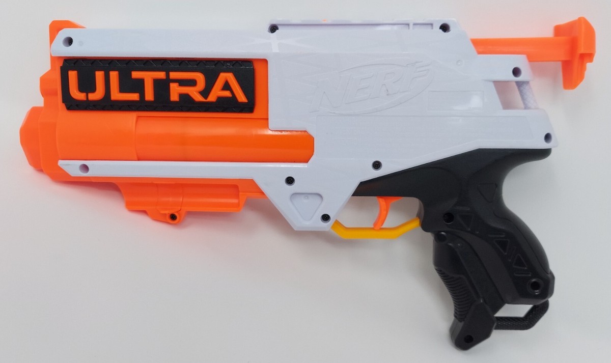 Nerf Ultra Four Dart Blaster Guns set of 2 Orange White | eBay
