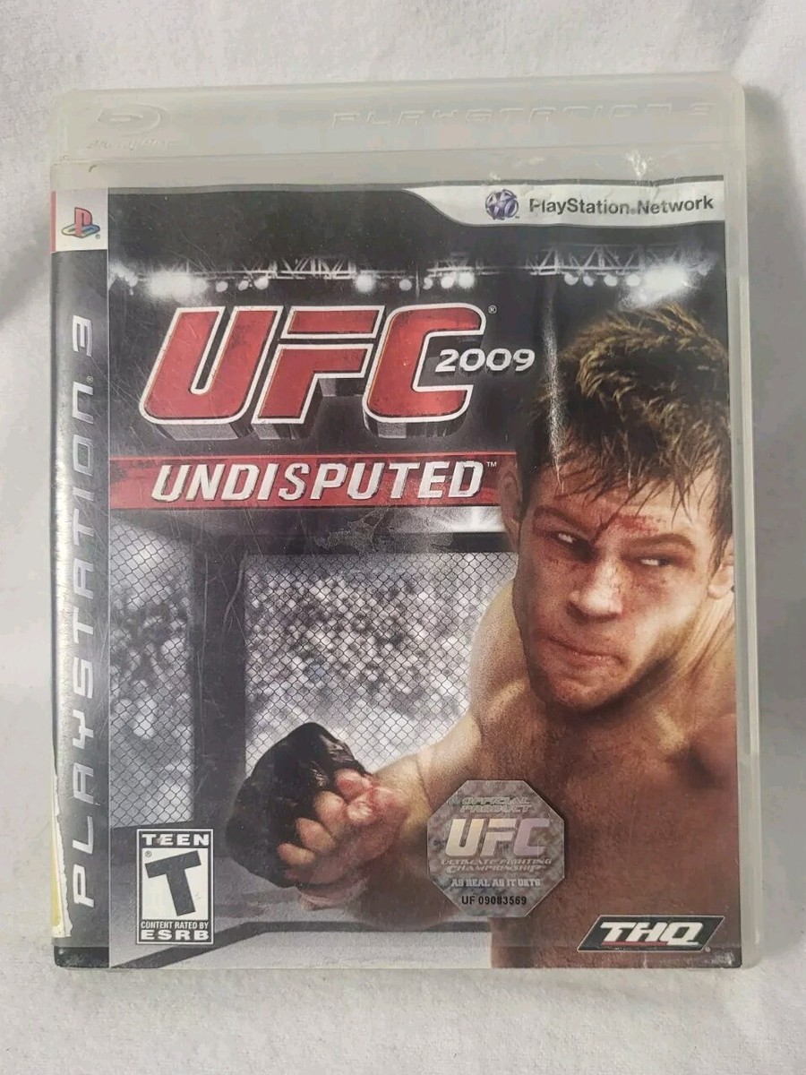 UFC Undisputed PS3 Sony PlayStation 3 Game No Manual 2009