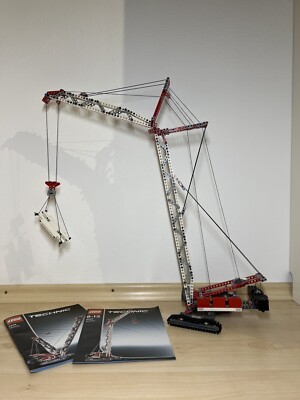 LEGO 8288 Crawler Crane Kran mit Anleitung Technic Technik Rare Red Rot Classic