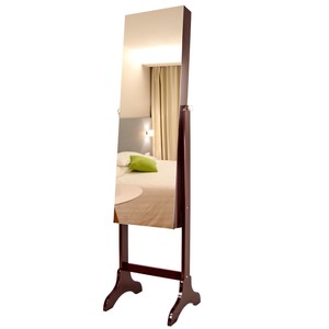 Ezigoo Mirrored Jewellery Cabinet With Adjustable Stand Full Length Mirror 6970384970593 Ebay